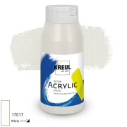 KREUL Triton Acrylic Liquid 17017 – biały, 750 ml