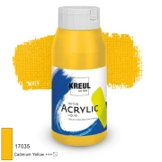 KREUL Triton Acrylic Liquid – żółcień kadmowa, 750 ml