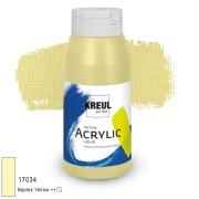 KREUL Triton Acrylic Liquid – żółcień neapolitańska, 750 ml
