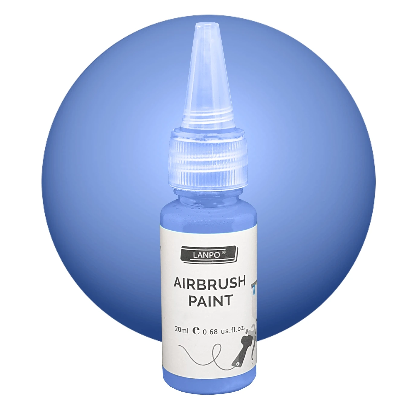 Lanpo Airbrush Paint 20ml Cobalt Blue