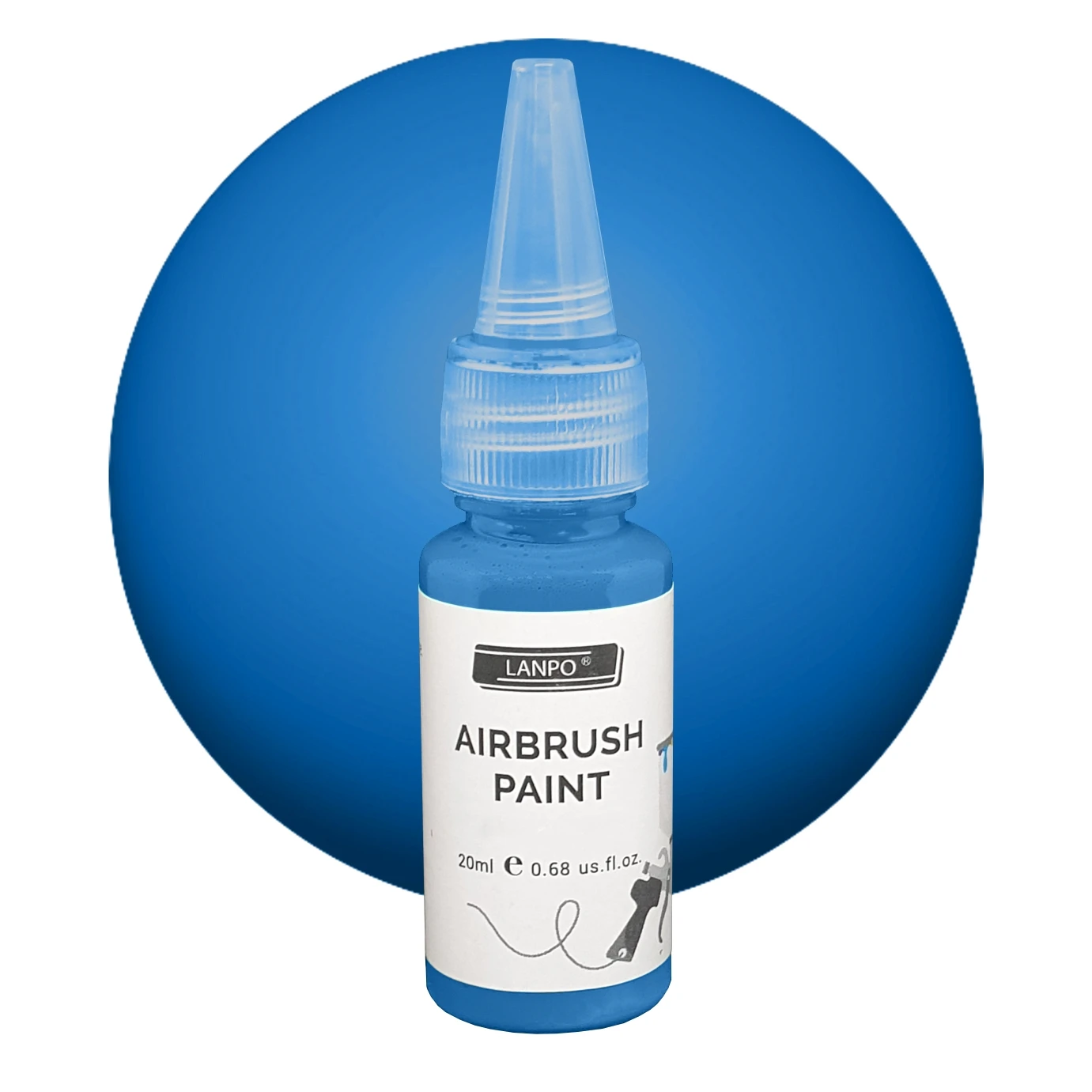 Lanpo Airbrush Paint 20ml Sky Blue