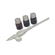 Lanpo Glass Szklane Pióro i Tusz