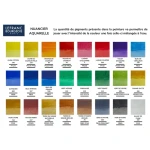 Lefranc & Bourgeois Watercolour 24 Half Pans metal