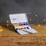 Lefranc & Bourgeois Watercolour 12 Half Pans metal case