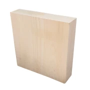 Deska lipowa do rzeźbienia 20 × 20 × 5 cm