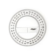 Leniar kątomierz 360st 15cm plastikowy