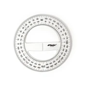 Leniar kątomierz 360st 15cm plastikowy