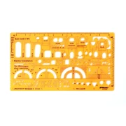 Leniar szablon architektoniczny skala 1:50 