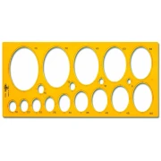 Leniar szablon Elipsy 8-75mm