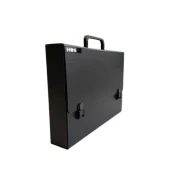 Leniar teczka na rysunki czarna B2 gruba