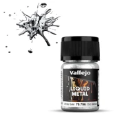 Vallejo Liquid Metal 217 - 796-35 ml. White Gold (Alcohol)