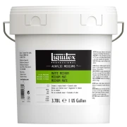 Liquitex Professional Matte Medium – płynne medium matowe do akryli, 3,78 l