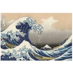 LONDJI MICRO PUZZLE HOKUSAI THE WAVE 600 ELEMENTÓW