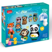 Maped Creativ Plaster Friends – odlewy gipsowe Zwierzaki, 8 figurek, 5+