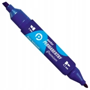 MARKER DWUSTRONNY NIEBIESKI PREMIUM TETIS