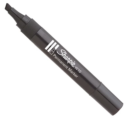 Marker permanentny W10 - Sharpie - CZARNY 1,5-5 mm