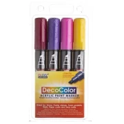 MARVY UCHIDA DECOCOLOR ACRYLIC MARKER 4 SZT BRIGHT