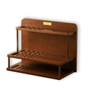 Meeden Drewniany Organizer Dwustopniowy