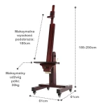 Meeden Sztaluga Ciemna "Deluxe Artist Studio Easel"
