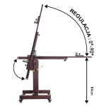 Meeden Sztaluga Ciemna "Deluxe Artist Studio Easel"