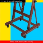 Meeden Sztaluga Studyjna Bukowa duża z kółkami ciemna