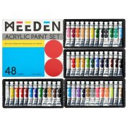 Meeden Zestaw Farb Akrylowych 48x12ml