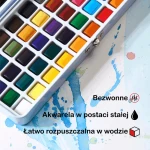 Meeden Zestaw Farb Akwarelowych 50szt