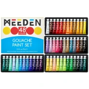 Meeden Zestaw Farb Gwaszowych 48x12ml