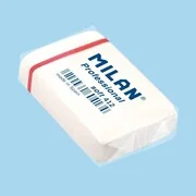 MILAN Professional Soft 412 – gumka biała 52 × 35 × 13 mm
