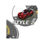 Modarri Deluxe Street Track 1312-01B – czerwony samochód w katalogu producenta