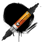 Molotow One4All Twin 1,5/4mm #252 black gloss