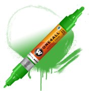 Molotow One4All Twin 1,5/4mm #metallic green