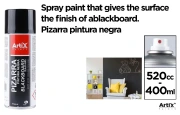 MP Main Paper Artix – czarna farba tablicowa w sprayu, 400 ml