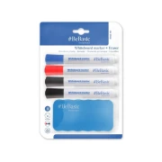 MP BeBasic – 4 markery suchościeralne do tablic z gąbką