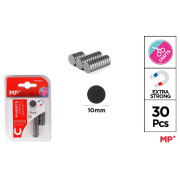 MP – magnesy okrągłe 10 mm, 30 szt.