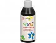 Opakowanie – KREUL MUCKI farba palcowa do tkanin czarna, 250 ml