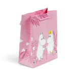 Muminki Tammi – torba prezentowa M, różowa, 23 × 17 × 9 cm