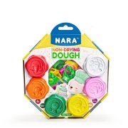 NARA nieweysychająca ciastoplastelina set z foremkami