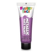 PaintGlow METALLIC FACE & BODY PAINT 12ML PURPLE