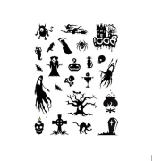 Papermania tatuaże zmywalne halloween
