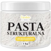 Pasta strukturalna gruboziarnista biała do struktur i efektów 3D 1kg