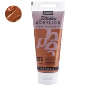 PEBEO Studio Acrylics farba akrylowa 100 ml  Iridescent Copper