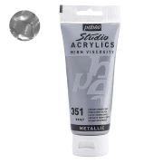 PEBEO Farba akrylowa Studio Acrylic High Viscosity 100 ml 351 Silver