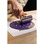 Farba do linorytu LINO Pebeo 80 ml DUO PURPLE-GREEN