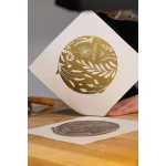 Farba do linorytu LINO Pebeo 80 ml SILVER