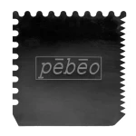 PEBEO Szpachla malarska metalowa z 4 różnymi ostrzami 10x10CM