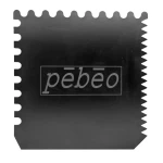 PEBEO Szpachla malarska metalowa z 4 różnymi ostrzami 15x15cm