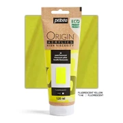 Pebeo Origin Acrylics 120ml 46 Fluorescent Yellow