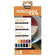 PEBEO Zestaw farb Porcelaine 150 Brillant CL1 12x20 ml