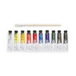 PEBEO XL zestaw farb olejnych 10 x 20 ml + pędzelek